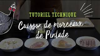 TUTO Comment cuire vos morceaux de pintade  Avec le Chef belge Corentin Rochez [upl. by Zebe]