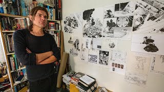 Studio Visits Comic Artists on LONE WOLF AND CUB [upl. by Nimesh]