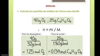 Calcul du rendement dune synthèse [upl. by Aisetra]