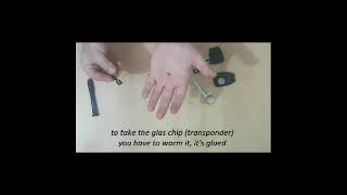 battery key and transponder change volvo v50 c30 s40 c70 [upl. by Aylad243]