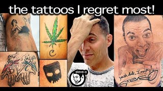 The Tattoos I Regret Most  SteveO [upl. by Ecidna895]