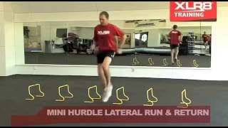 Mini Hurdle Training Drills [upl. by Ramses]