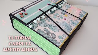 TUTORIAL CARPETA ARCHIVADORA [upl. by Darej]