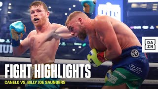 HIGHLIGHTS  Canelo Alvarez vs Billy Joe Saunders [upl. by Abernathy316]