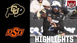 Oklahoma State Cowboys vs Colorado Buffaloes  Full Game Highlights  ESPN College Football [upl. by Atiluj]