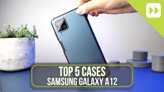 Top 5 Samsung Galaxy A12 Cases [upl. by Sinnaoi]