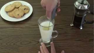 Aerolatte  The Original Steam Free Milk Frother [upl. by Gnaoh]