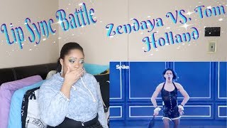 Zendaya VS Tom HollandLip Sync BattleReaction No words😂 [upl. by Minette907]