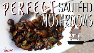 Best Sautéed Mushrooms  SAM THE COOKING GUY [upl. by Gan379]