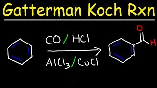 Gatterman Koch Reaction [upl. by Ecinue]