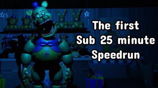 Getting the Glitched Attraction Speedrun UNDER 25 MINUTES [upl. by Vatsug]