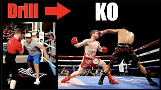 Canelo Alvarez  Crazy Drills That Became KOs  Breakdown [upl. by Danell]