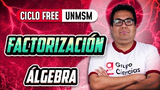 Factorización 🧠 Álgebra CICLO FREE [upl. by Nallad]