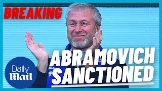 BREAKING Roman Abramovich sanctioned  Chelsea FC in crisis [upl. by Buiron]