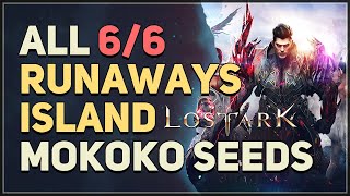 Lost Ark All Runaways Island Mokoko Seed Locations [upl. by Wulfe139]