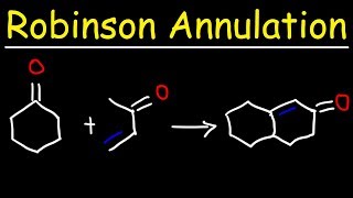 Robinson Annulation Reaction Mechanism [upl. by Morton]