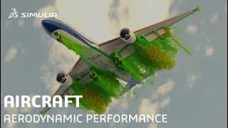 Aircraft Aerodynamic Performance  SIMULIA CFD Simulation Software [upl. by Siocnarf]