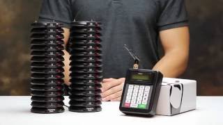 Pagertec  Smart stack coaster paging system [upl. by Lozar]