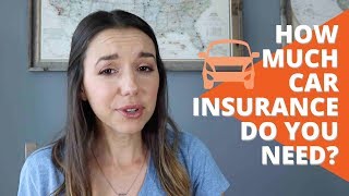 How Much Car Insurance Do You Need  4 EASY STEPS [upl. by Alikat]