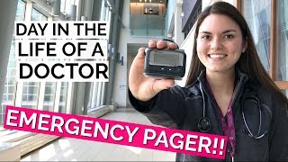 Day in the Life of a DOCTOR EMERGENCY PAGER [upl. by Nnor]