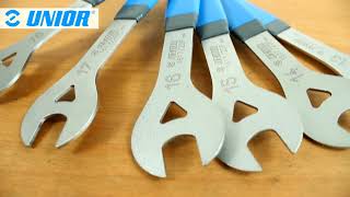 Cone wrench 16172DP  Product Overview  Unior Bike Tools [upl. by Terchie]