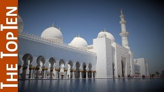 The Top Ten Largest Mosques in the World [upl. by Fachanan]