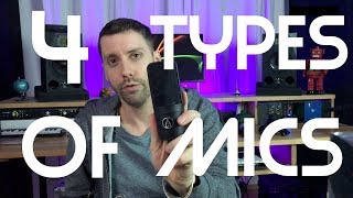 The 4 Types of Microphones Explained [upl. by Hoffer393]