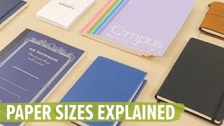 Paper Sizes Explained [upl. by Norehc]