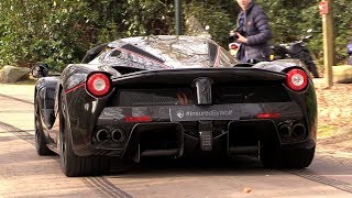 Ferrari LaFerrari Aperta  LOUD Revs amp Engine Sounds [upl. by Sardse480]