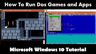 How To Run Dos Programs in Windows 10 Tutorial [upl. by Gilberta]