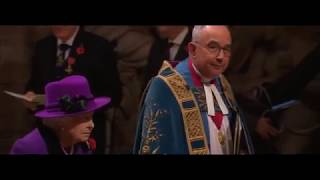 Thou Whose Almighty Word Hymn Westminster Abbey Armistice Centenary with Lyrics [upl. by Kono766]