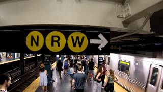 ⁴ᴷ The Busiest NYC Subway Station Times Square–42nd StreetPort Authority Bus Terminal [upl. by Ocihc549]