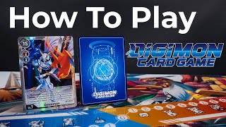 How To Play the DIGIMON Trading Card Game [upl. by Ynaffital]