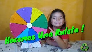 COMO HACER UNA RULETA MUY FACIL [upl. by Analah]