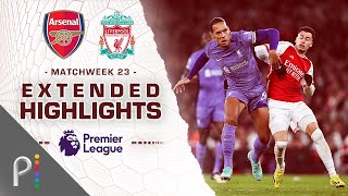 Arsenal v Liverpool  PREMIER LEAGUE HIGHLIGHTS  242024  NBC Sports [upl. by Yun]