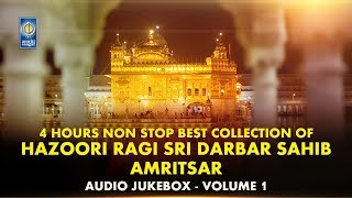 Hazoori Ragi Sri Darbar Sahib Amritsar  Gurbani Shabad Kirtan  Audio Jukebox Vol 1  Amritt Saagar [upl. by Aicenert]