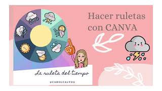 Diseño de ruletas con Canva [upl. by Yvonne]