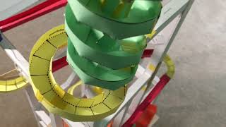 Paper Roller Coaster Tutorial [upl. by Attiuqehs]