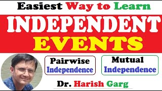 Independent Events with Examples [upl. by Avah]