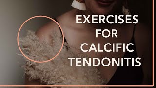 Calcific Tendonitis Shoulder  Natural Treatment [upl. by Anrym38]