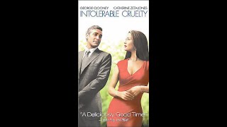 Opening to Intolerable Cruelty 2004 VHS [upl. by Nicolas232]