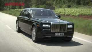 RollsRoyce Phantom video review  autocarcouk [upl. by Placido57]