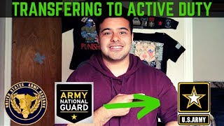 HOW TO TRANSFER FROM ARMY RESERVESNATIONAL GUARD TO ACTIVE DUTY ARMY  STEP BY STEP PROCESS 2020 [upl. by Norym602]