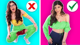 I tried 6 Sneaky Clothing Hacks Fit For 2021 [upl. by Labaw]