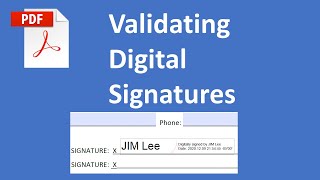 How to solve PDF signature validity is unknown [upl. by Nerrad]