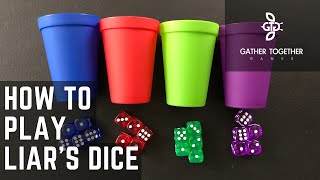 How To Play Liars Dice [upl. by Eniarrol]