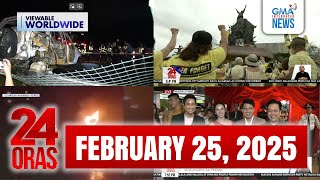 24 Oras Express February 25 2025 HD [upl. by Enyale912]