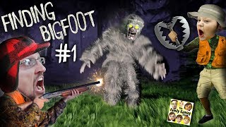 FINDING BIGFOOT GAME Caught on Tape by FGTEEV Mission Catch amp Trap FUNNY GAMEPLAY 1 [upl. by Slyke]