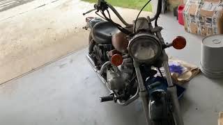 Yamaha XV 250 Gas Tank Removal [upl. by Nichols]