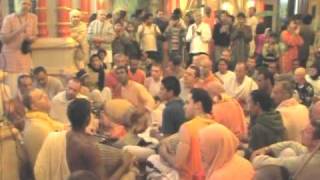 Hare Krsna Kirtan At Sri Vrindavan Dham w Aindra Prabhu ep8 [upl. by Aihsyla]